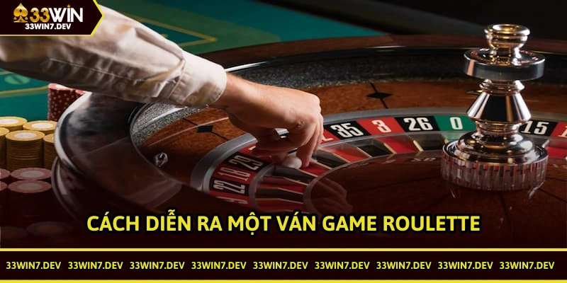 Cách diễn ra một ván Roulette