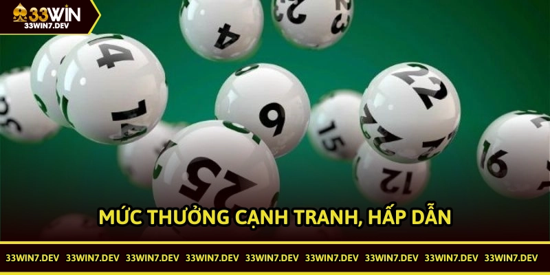 Mức thưởng cạnh tranh, hấp dẫn khiến lô 3 càng đình đám