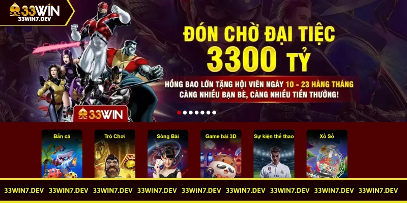 Những bước khởi đầu của 33WIN